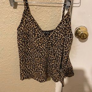 Cheetah print top
